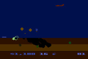 Buried Bucks for Atari 8-bit - Blasting to get to the buried bucks...