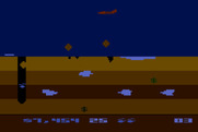 Buried Bucks for Atari 8-bit - I'm trapped in the tunnel on the left!