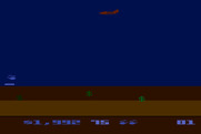 Buried Bucks for Atari 8-bit - Game start.