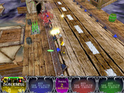 Gauntlet: Dark Legacy for Arcade - Attacking an opponent...