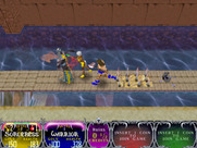 Gauntlet: Dark Legacy for Arcade - Narrow paths don't give you a lot of room to run!