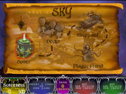 Gauntlet: Dark Legacy for Arcade - Map of the levels in this area...