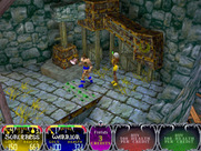 Gauntlet: Dark Legacy for Arcade - Those holes in the ground indicate dangerous spikes will randomly pop up there!