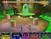 Gauntlet: Dark Legacy for Arcade - Fighting an end of level boss...