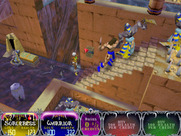 Gauntlet: Dark Legacy for Arcade - Running up a steep staircase!