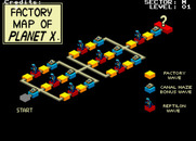 Escape from the Planet of the Robot Monsters for Arcade - Map of planet X...