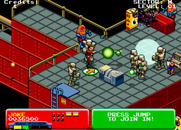 Escape from the Planet of the Robot Monsters for Arcade - Robots destroyed!