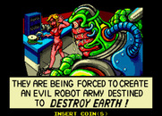 Escape from the Planet of the Robot Monsters for Arcade - An evil robot army is being formed...