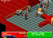 Escape from the Planet of the Robot Monsters for Arcade - Blasting robots...