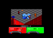 Escape from the Planet of the Robot Monsters for Amstrad CPC - At the top of the escalator...