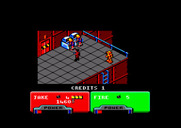 Escape from the Planet of the Robot Monsters for Amstrad CPC - The top of that ladder...