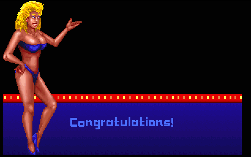Smash T.V. Arcade Screenshot: Success!!