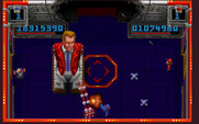 Smash T.V. for Arcade - The host shoots a barage of eyeballs at you!