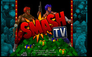 Smash T.V. for Arcade - Title screen.