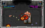 Smash T.V. for Arcade - End of level bosses each have several layers that need to be destroyed.