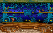Spell Bound for Atari ST - Game start.