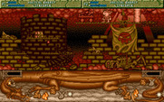 Spell Bound for Amiga - Don't get run over by moving objects.