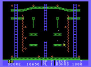 Jumpman Junior for ColecoVision - Jumping up to a platform...