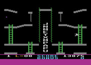 Jumpman Junior for Atari 8-bit - Level completed!