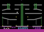 Jumpman Junior for Atari 8-bit - First level in progress...