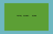 Jumpman Junior for Commodore 64 - Game over.