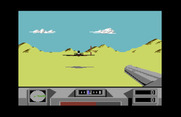 Desert Fox for Commodore 64 - Another plane attacks...