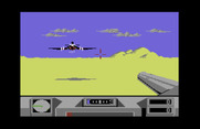Desert Fox for Commodore 64 - Incoming plane!