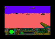 Desert Fox for Amstrad CPC - I need to move quick, an opponent fired directly at me...