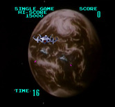 Astron Belt for Arcade - Game attract mode.
