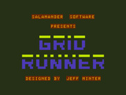 Gridrunner for Dragon 32/64 - Title screen.