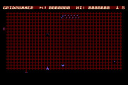 Gridrunner for Atari 8-bit - Game start.