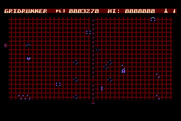 Gridrunner for Atari 8-bit - I've been hit!