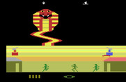G.I. Joe: Cobra Strike for Atari 2600 - Starting screen.