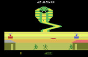 G.I. Joe: Cobra Strike for Atari 2600 - Defend the running recruits!