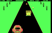 Turbo for IBM PC/Compatibles - Game start; don't crash into oncoming traffic!