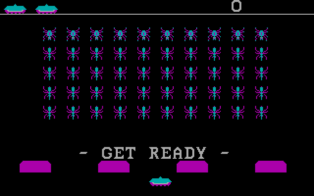 Tick Attack IBM PC/Compatibles Screenshot: Game start...
