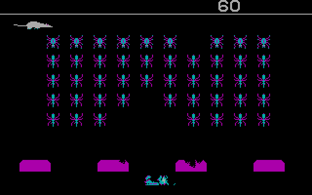 Tick Attack IBM PC/Compatibles Screenshot: I'm hit!