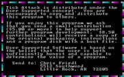 Tick Attack for IBM PC/Compatibles - About the game...