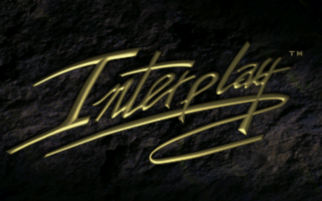 Descent IBM PC/Compatibles Screenshot: Interplay logo.