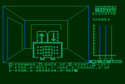 Voyager I: Sabotage of the Robot Ship for Atari 8-bit - An elevator...go down?