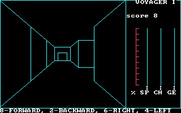 Voyager I: Sabotage of the Robot Ship for IBM PC/Compatibles - Exploring the area.