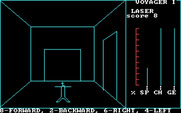 Voyager I: Sabotage of the Robot Ship for IBM PC/Compatibles - I found the laser.