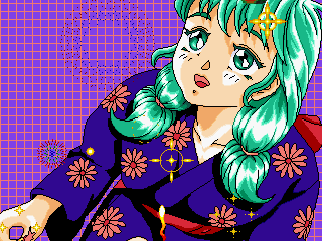 Gals Panic 4 Arcade Screenshot: Another stage clear!