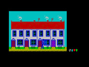 Frankie Goes to Hollywood for ZX Spectrum - Outside the house...
