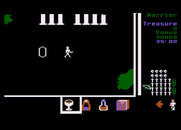 Gemstone Warrior for Atari 8-bit - Time to begin exploring...
