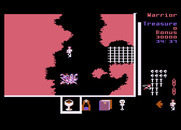 Gemstone Warrior for Atari 8-bit - One enemy destroyed...