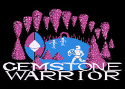 Gemstone Warrior for Atari 8-bit - Title screen.