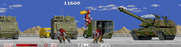 Ninja Warriors, The for Arcade - Jump attack!