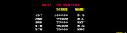 Ninja Warriors, The for Arcade - High scores.