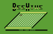 Beehive for Commodore 64 - Game start.